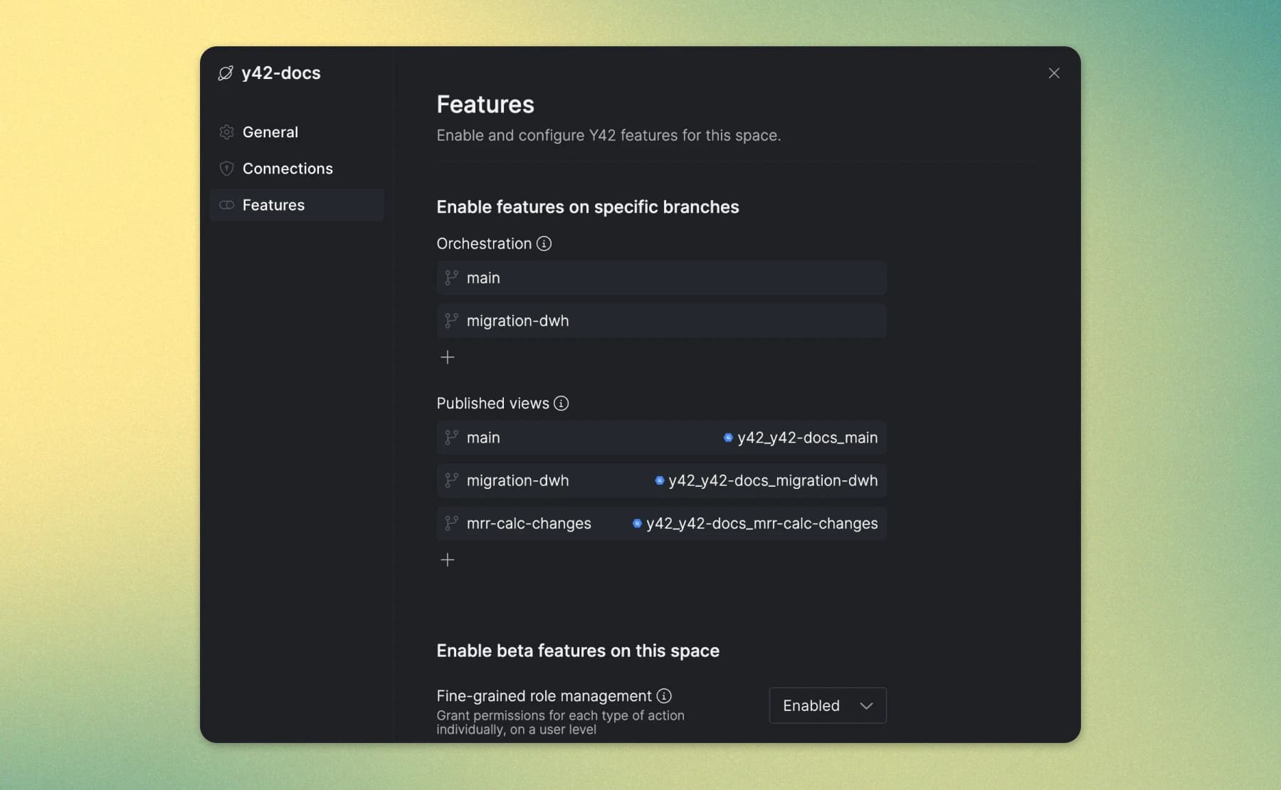 Multi-branch orchestration